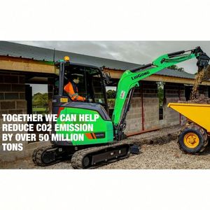 LiuGong 9027FE Electric Excavator 2.75 Ton Zero Fuel Costs 20.6kWh <b>Battery</b> 1.5H Fast Charge 0.08m3 Bucket Compact Micro Digger - Product Image 2