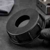 Spritzgegossene Industrielle Kunststoff-Ringkomponente mit Einrastclip-Struktur