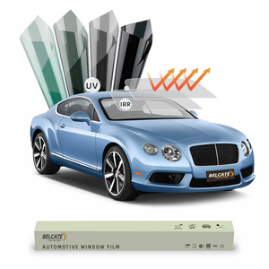 Nhà Sản Xuất Của 4 mil Xe Cửa Sổ Tint Phim Với Cách Nhiệt Tốt Pet Mặt Trời Điều Khiển 5G Nano Công Nghệ Tuyệt Vời Cho Xe Dán - Product Image 1