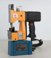 Machine à emballer à coudre portative électrique automatique portative pour la fermeture de sac de peau de serpent en cuir de riz pour le traitement textile