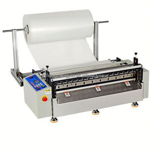 Petite machine <span class=keywords><strong>de</strong></span> découpe automatique électrique <span class=keywords><strong>de</strong></span> rouleaux <span class=keywords><strong>de</strong></span> papier en feuilles pour tissus non tissés, coton perlé, film PVC, machine à découper le papier - Product Image 4