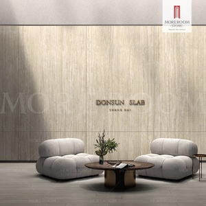 <span class=keywords><strong>Piastrelle</strong></span> di Grande Formato 1600x3200mm in Porcellana Beige Effetto Travertino per Rivestimenti Esterni a Prezzo Vantaggioso - Product Image 6