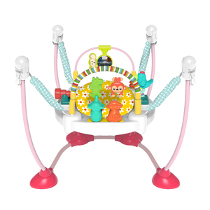 Seggiolino Salterello a U in Plastica per Neonati, <span class=keywords><strong>Seggiolone</strong></span> con Centro Attività e Giocattoli, <span class=keywords><strong>Sdraietta</strong></span> con Caratteristiche di Sicurezza - Product Image 1