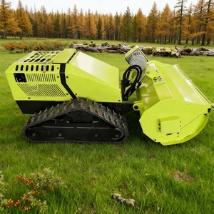 Cortacésped de Giro Cero con Orugas y Control Remoto, Cortadora de Arbustos, Desbrozadora de Jardín y Cortadora de Terrenos Baldíos 3000 Watts - Product Image 3