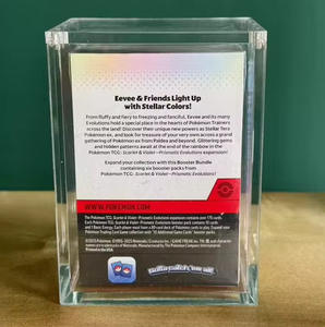 Boîte de présentation de cartes de jeu écologique moderne, étui de protection en acrylique transparent pour cartes Pokémon PTCG version <span class=keywords><strong>japonaise</strong></span> - Product Image 2