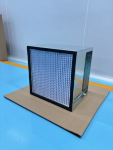 Fabricant Vente <span class=keywords><strong>Filtre</strong></span> à air à haute efficacité H13 H14 <span class=keywords><strong>Filtre</strong></span> Hepa plissé profond pour système de ventilation - Product Image 4
