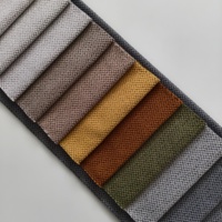 Tissu Chenille Tissé 350 GSM, Vente en Gros, Textile Technique, Prix Usine OEM, Tissu Uni Résistant à l'Abrasion pour Revêtement de Canapé