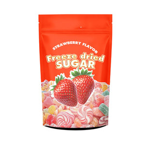 Échantillon gratuit de sachet debout personnalisé en Mylar, sachet scellé en PET/AL/PE pour bonbons lyophilisés <span class=keywords><strong>Skittles</strong></span>, sachet d'emballage pour collations/gâteaux - Product Image 6
