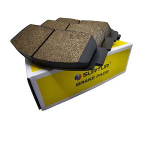 ผ้าเบรกเซรามิกด้านหลังที่ทนทาน D787 ZHP1174 ระบบเบรก <span class=keywords><strong>TRW</strong></span> สำหรับ Yema Bojun Dundee Rear Reading Yema - Product Image 2