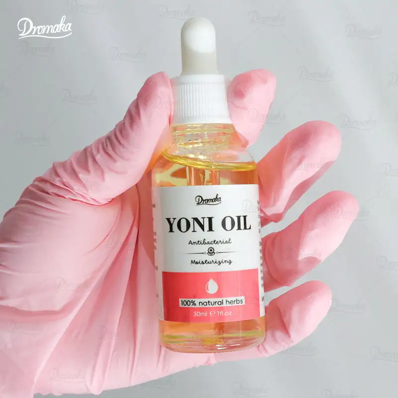 Etiqueta privada Herbal Yoni Tighting Aceite de cuidado femenino Yoni Oil con restora vaginal Yoni Aceite esencial