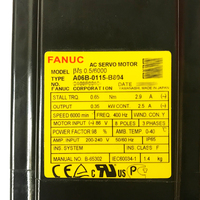A06B-0116-B275 FANUC AC Servo Motor untuk Mesin CNC Pemasok suku cadang