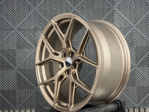 Jantes de voiture en alliage d'aluminium forgées 16 17 <span class=keywords><strong>18</strong></span> 19 20 21 22 <span class=keywords><strong>pouces</strong></span>, noires, design multi-branches, neuves, PCD 5x114.3 5x120 5x112, pour rétrofit/amélioration - Product Image 2