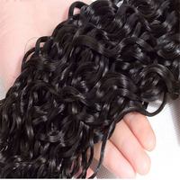 Extensions de cheveux humains indiens Remy, tissage double machine, 95-105g, couleur naturelle
