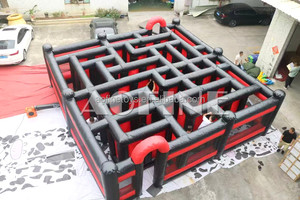 Bơm hơi khổng lồ Mê Cung <span class=keywords><strong>Laser</strong></span> <span class=keywords><strong>tag</strong></span> Mê Cung trò chơi Trò chơi bơm hơi cho trẻ em - Product Image 3