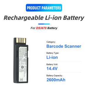 Batterie de remplacement 82-166537-01 pour scanners Zebra DS3678 DS3600 LI3678 LS3678 LS3600 BT-000341-01 BTRY-36IAB0E-00 3150mAh - Product Image 4
