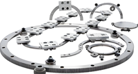 Guides linéaires ARC rayon personnalisé 100mm 200mm 600mm 800mm système de Rail de guidage linéaire mouvement linéaire incurvé pièces de Machine CNC