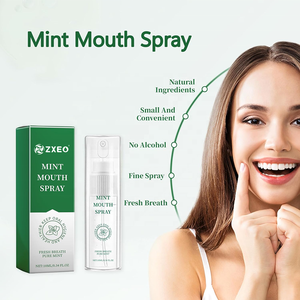 Spray Rinfrescante per l'Alito al Menta Piperita Personalizzato, Ingredienti Naturali, Fragranza Duratura, Prodotto per l'Igiene Orale - Product Image 3