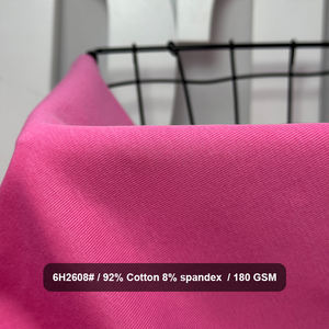 स्वतंत्रता जैविक सूती जर्सी कपड़े 92% कपास और 8% स्पैन्डेक्स लुभावनीय 180gss कपड़े - Product Image 5