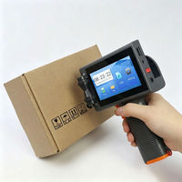 Imprimante à jet d'encre portable de 12,7 mm pour l'impression de codes QR, codes-barres, logos, dates et numéros de lots sur carton, bouteille, plastique, métal, bois