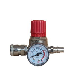 ตัวควบคุมแรงดันลม CKD แบบสามรู พร้อมเกจวัดและข้อต่อสำหรับเครื่องอัดอากาศ - Product Image 4