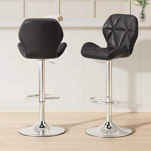 Prix <span class=keywords><strong>de</strong></span> gros des soldes Coussin <span class=keywords><strong>de</strong></span> siège <span class=keywords><strong>de</strong></span> <span class=keywords><strong>bar</strong></span> en cuir moderne et durable au design diamanté pour la maison, le <span class=keywords><strong>bar</strong></span> et la cuisine - Product Image 2