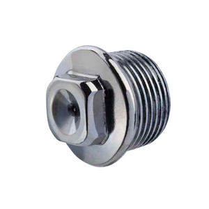 Acero inoxidable 316 tapa macho accesorio BSPT/BSPP/NPT roscas 12mm-50mm tamaños superficie lisa para fontanería agua 3A técnica forjada - Product Image 2