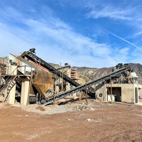 Installation de concassage et de lavage de sable haute capacité BAICHY 150-250TPH pour la production d'agrégats de granit dans les carrières