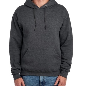 Nueva Sudadera con Capucha Deportiva Casual para Hombre, Transpirable, de Mezcla de Algodón de 310g, para Otoño e Invierno, con Patrón Sólido, Logotipo Personalizado ODM, Seda - Product Image 5