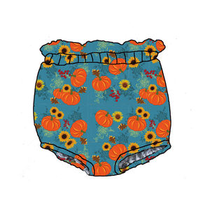 OEM Custom Print Kids Halloween Bloomers Baby <b>Girls</b> High Waist Bloomer <b>Shorts</b> - Product Image 2