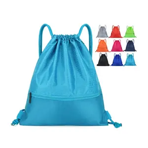 600d Oxford Strap Pocket Backpack Large Capacity Drawstring Backpack Travel Bag Travel Bag Portable Storage Bag