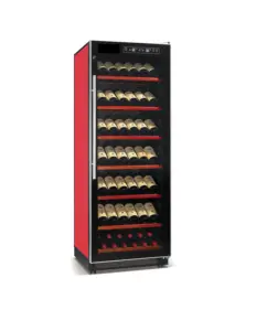 内置葡萄酒冷却器独立式葡萄酒冰箱，带智能温度稳定系统