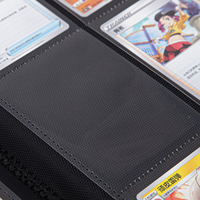 Carpeta de 64 ranuras con cubierta de cuero PU para tarjetas deportivas, álbum de colección para TCG y tarjetas