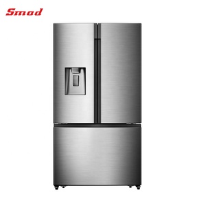 ตู้เย็นสแตนเลสแบบสามประตูขนาด 20.7 คิว พร้อมระบบป้องกันน้ำแข็งเกาะ E-Star - Product Image 2