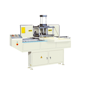 เครื่องกัดขึ้นรูปปลายโปรไฟล์ PVC และอลูมิเนียมสำหรับทำหน้าต่างและประตูแบบอัตโนมัติ 2 แกน รุ่น JUNDE 2.2KW มอเตอร์ CNC - Product Image 1