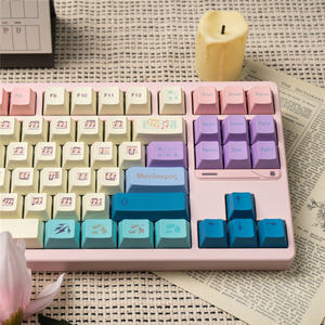 GG Uni-corn Music Sound Cherry Profile Keycaps 144 Keys PBT Sublimación para Mx Switch <span class=keywords><strong>Teclado</strong></span> mecánico magnético Wooting - Product Image 5