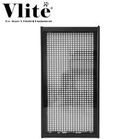 Luz Estroboscópica Vlite de 250W, 960 LEDs RGBW de 8 Segmentos, Controlada por DMX512, de Aluminio y Plástico, para Uso en Escenarios