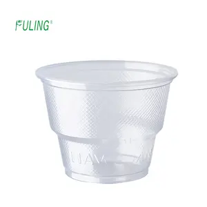 vasos de plstico desechables 9oz PP disposable flight airline cup hard plastic wine cup