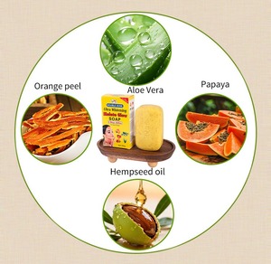 <span class=keywords><strong>Savon</strong></span> en barre en gros <span class=keywords><strong>à</strong></span> l'extrait <span class=keywords><strong>de</strong></span> <span class=keywords><strong>carotte</strong></span> et <span class=keywords><strong>de</strong></span> papaye, idéal pour éclaircir et blanchir les peaux noires et jaunes, inspiré du style Wash Clean - Product Image 5