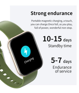 Nuovo orologio sportivo Smart 1.91 pollici DM52 IP67 impermeabile <span class=keywords><strong>con</strong></span> BT chiamata frequenza cardiaca monitoraggio dell'ossigeno nel sangue Montres Intelligentes - Product Image 5