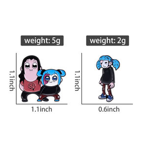 Juego de terror <span class=keywords><strong>Sally</strong></span> <span class=keywords><strong>Face</strong></span> Broche Esmalte Pins Indie Adventure Game Solapa Insignia Mochila Chaqueta Ropa - Product Image 6