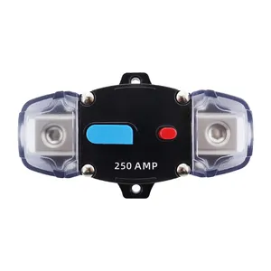 250ACar RV Yacht Boat Audio Circuit Breaker Power Circuit Protection Safety Switch Automatic Recovery Protector