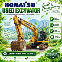 Excavatrice sur chenilles hydraulique Komatsu PC200-11M1 d'occasion, 20 tonnes, avec godet Cummins de 0,94 m et puissance de 108 kW, pour travaux de construction, d'exploitation minière et de terrassement.