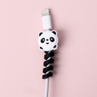 Protector de Cable de carga de moda para teléfonos Soporte de Cable Ties Winder Clip para ratón Cargador USB Cable DE GESTIÓN Organizador de cables