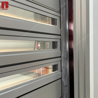 Porte de garage en aluminium Bolang 9x7 16x7, volet roulant, fenêtre personnalisée, économie d'énergie, fabricant, vente en gros, ODM, OEM, luxe