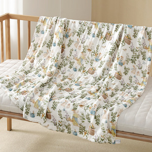 Bas prix bébé serviette de bain 6 couches coton gaze peignée doux doux pour la peau bébé <span class=keywords><strong>Bover</strong></span> couverture pour nouveau-né bébé enfants - Product Image 6