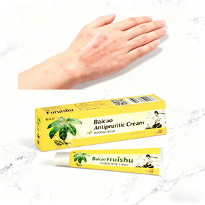 Promoção Quente Pomada Orgânica Pura à Base de Ervas para Alívio da Psoríase, Creme Antibacteriano Nutritivo para Prurido - Product Image 5