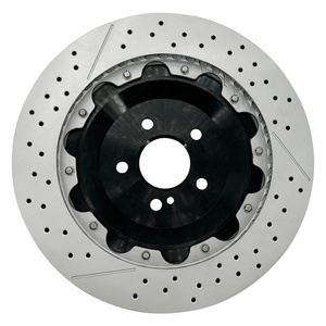 Rotor de freno de disco de dos piezas flotante de piezas de automóvil OE # A2124230412 para freno de disco Benz <span class=keywords><strong>Amg</strong></span> C63S <span class=keywords><strong>Amg</strong></span> - Product Image 3
