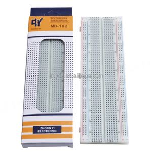 Carte de circuit universelle MB-102 Premium pour expériences, 830 trous - Product Image 5