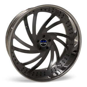 RCSR Deep Dish Multi- <strong>Spokes</strong> 18-22 24 26 Inch Rims Rose Gold with Chrome Polish Lip Custom <strong>Wheels</strong> Rims for Chevrolet - Product Image 3