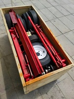 OEM CE 3T Heavy Duty Car Mover Position du véhicule réglable Chariot de remorquage Positionnement Cric de roue Outil universel de déplacement de voiture en métal
